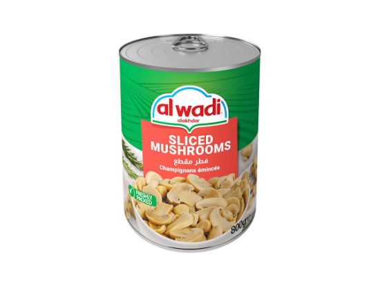 Picture of ALWADI ALAKHDAR 400G SLICED MUSHROOMS