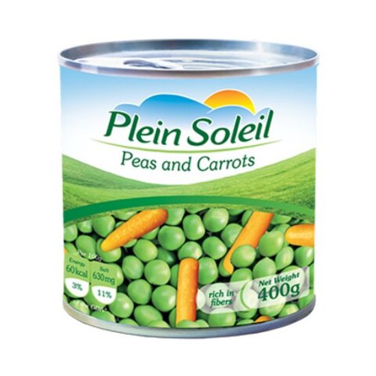 Picture of PLEIN SOLEIL 400G PEAS AND CARROTS