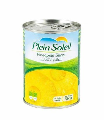 Picture of PLEIN SOLEIL 565G SLICED PINEAPPLE