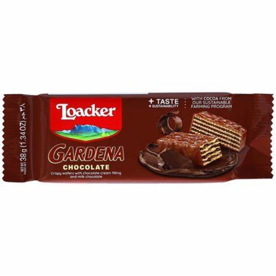 Picture of LOACKER GARDENA CHOCOLATE 38G