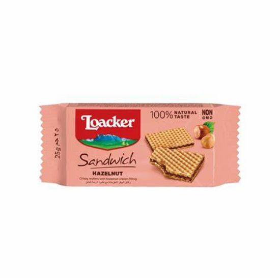 Picture of LOACKER SANDWICH HAZELNUT 25G