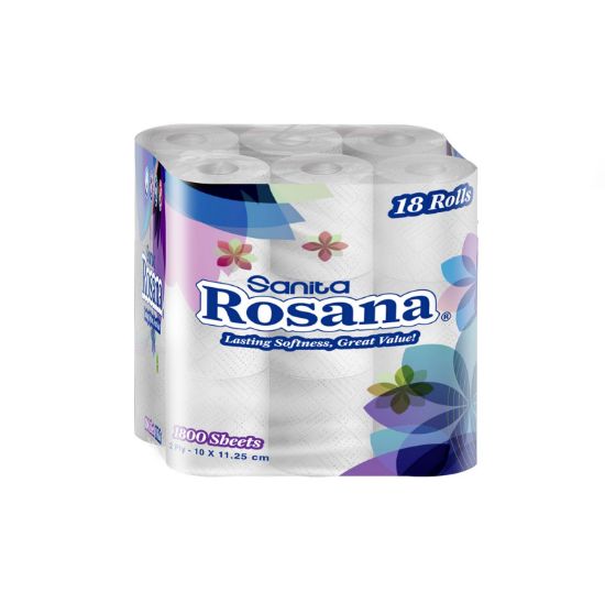 Picture of SANITA ROSANA TOILET PAPER 18 ROLL