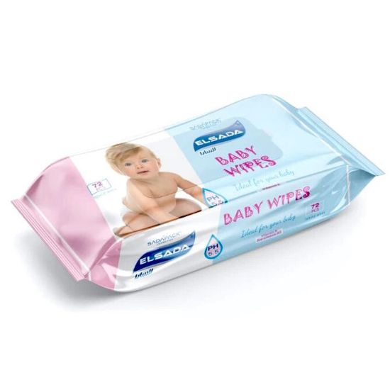 Picture of ELSADA BABY WIPES 72PCS