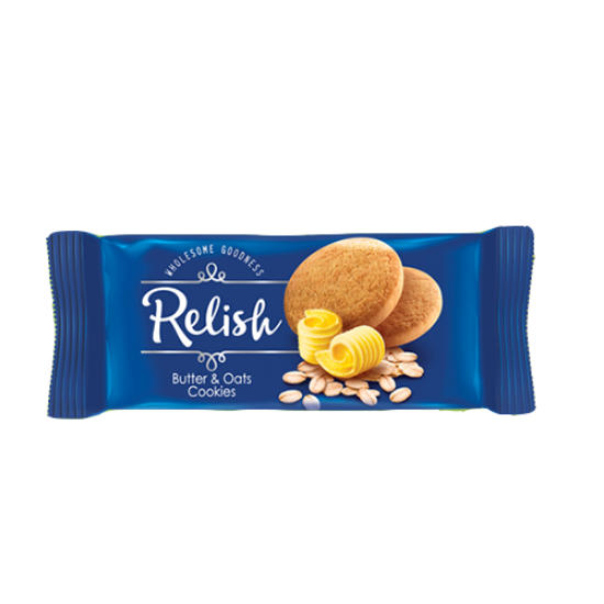 Picture of RELISH BUTTER&OATS COOKIES 42G