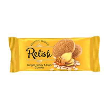 Picture of RELISH GINGER,HONEY&OATS COOKIES 42G