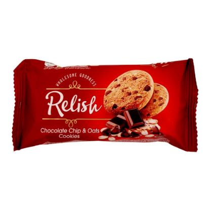 Picture of RELISH CHOCOLATE CHIP&OATS COOKIES 42G