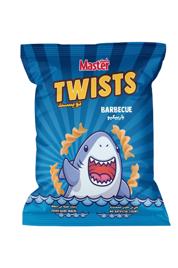 Picture of MASTER TWISTS BARBECUE 60G