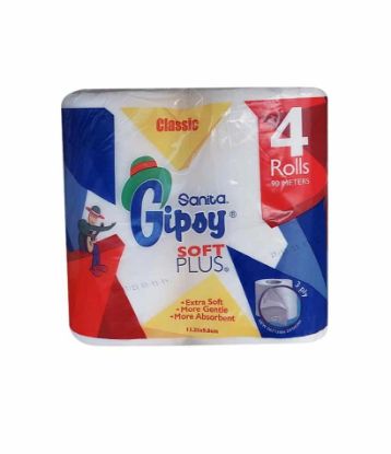 Picture of SANITA GIPSY TOILET PAPERS 4ROLLS